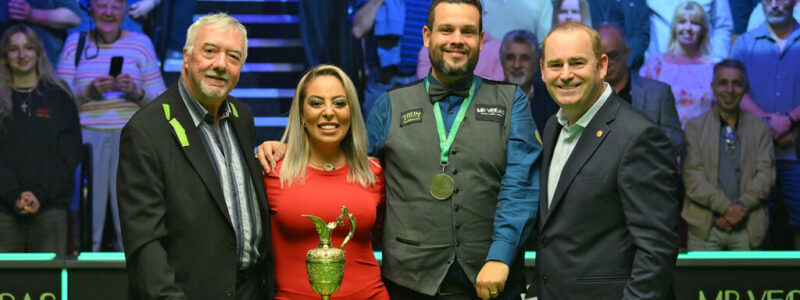 PABSA’s own Igor Figueiredo Wins World Seniors Championship 2024 at the Crucible