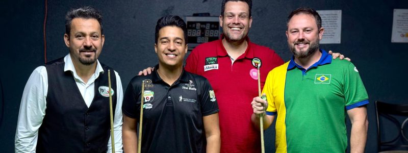 2025 Pan American Seniors Snooker Championship Narrows Field to all Brazilians’ Semifinals in Sacramento